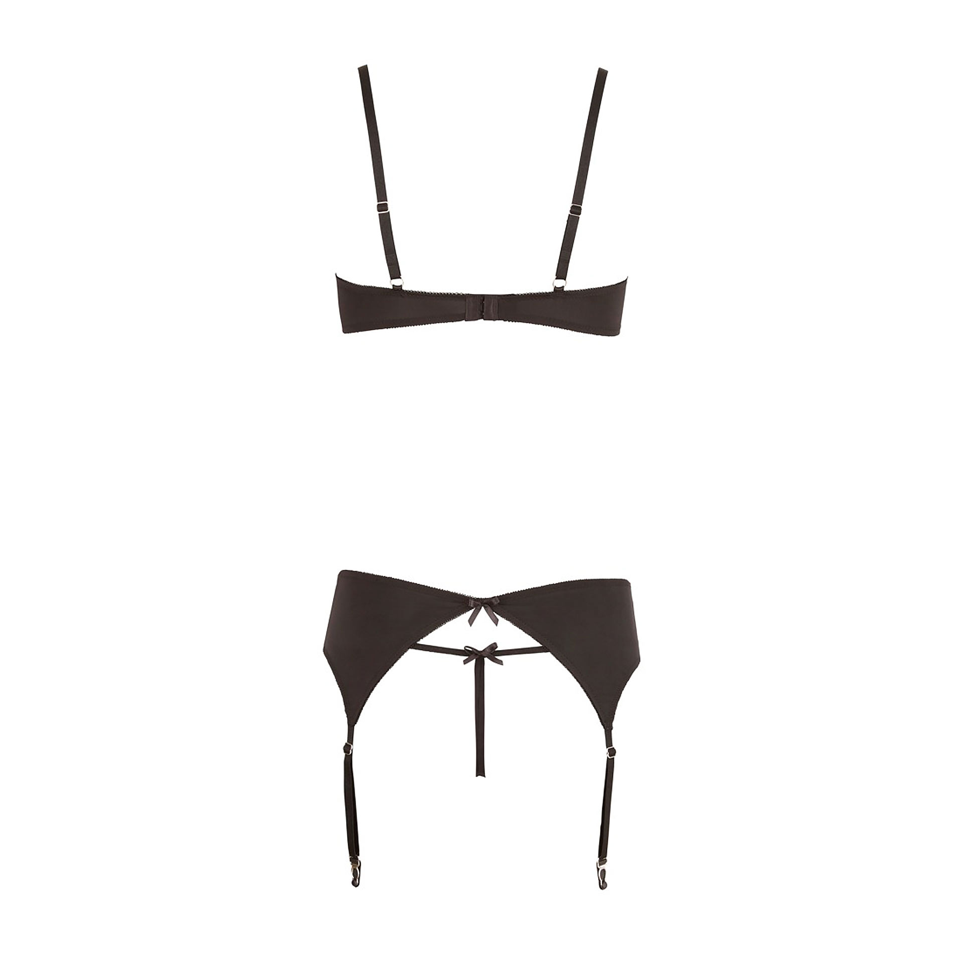 Lingerie Sexy Femme Ensemble Strass Seins Nues Abierta Fina Ebay