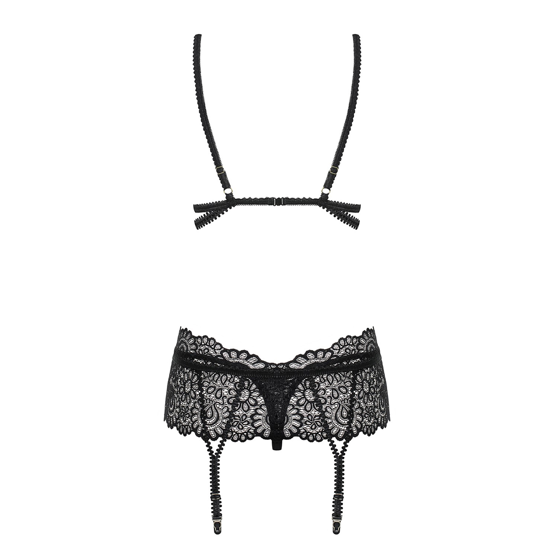 Lingerie Sexy Femme Ensemble 3 pièces Mixty OBSESSIVE eBay