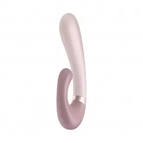Stimulateur Clitoris et Point-G Chauffant et Connecté Heat Wave Rose