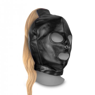 Cagoule avec Queue de Cheval Blonde XTreme Mask With Blonde Ponytail Image