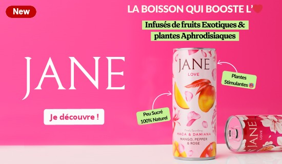 Jane - la boisson aphrodisiaque en canette