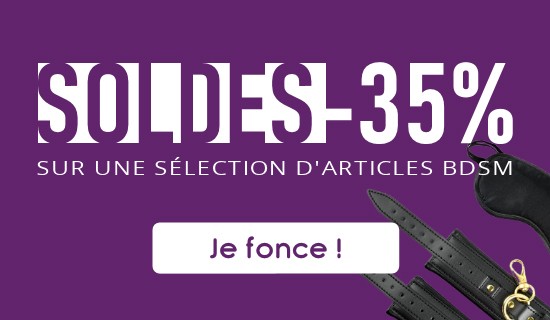 Soldes Hiver 2026 : jusqu’à -35% sur les accessoires BDSM
