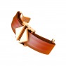 Coffret Baillon Boule ou Mors Carré Cuir Brun et Métal - photo 7
