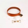 Coffret Baillon Boule ou Mors Carré Cuir Brun et Métal - photo 8