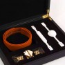 Coffret Baillon Boule ou Mors Carré Cuir Brun et Métal - photo 9