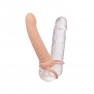 Dong Strap Ball Stretcher Ribbed Dual Penetrator - photo 4