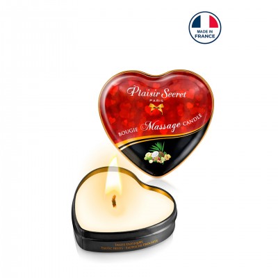 Mini Bougie de Massage Coeur Fruits Exotiques