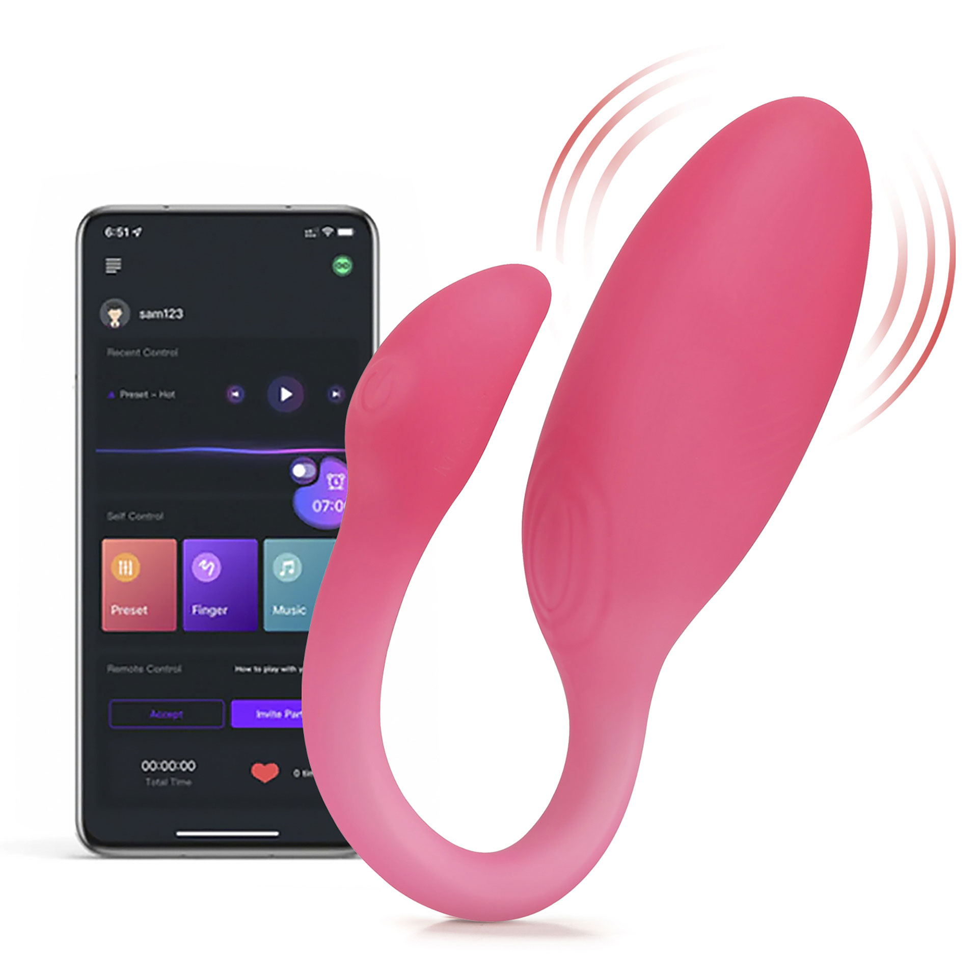 Oeuf Vibrant Connecté Flamingo Max