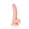 Gode Curved Realistic Dildo 18 cm Chair