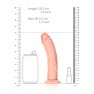 Dong Curved Realistic Dildo 18 cm - photo 5