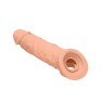 Gaine à Pénis Réaliste avec Cockring 21 cm - photo 4