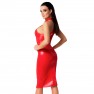 Robe Midi Orgia Rouge F354 - photo 1