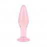 Plug Anal en Verre Rose Slim - photo 0