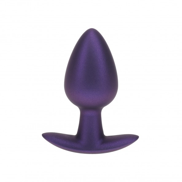 Plug Anal Silicone Couleur Métallique Medium