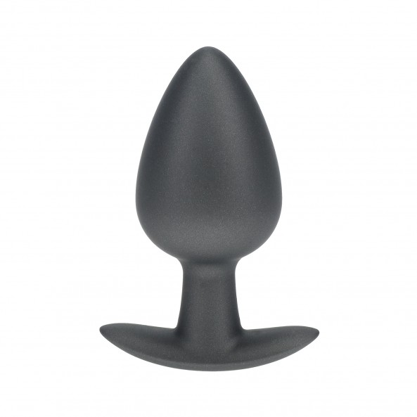 Plug Anal Silicone Couleur Métallique Large