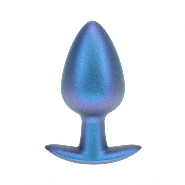 Plug Anal Silicone Couleur Métallique Large