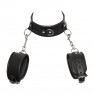 Collier Menottes Cuir - photo 3