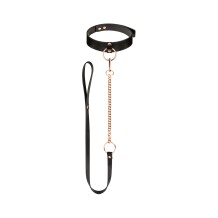 Collier avec Laisse Dorée