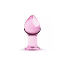 Plug Anal en Verre Rose