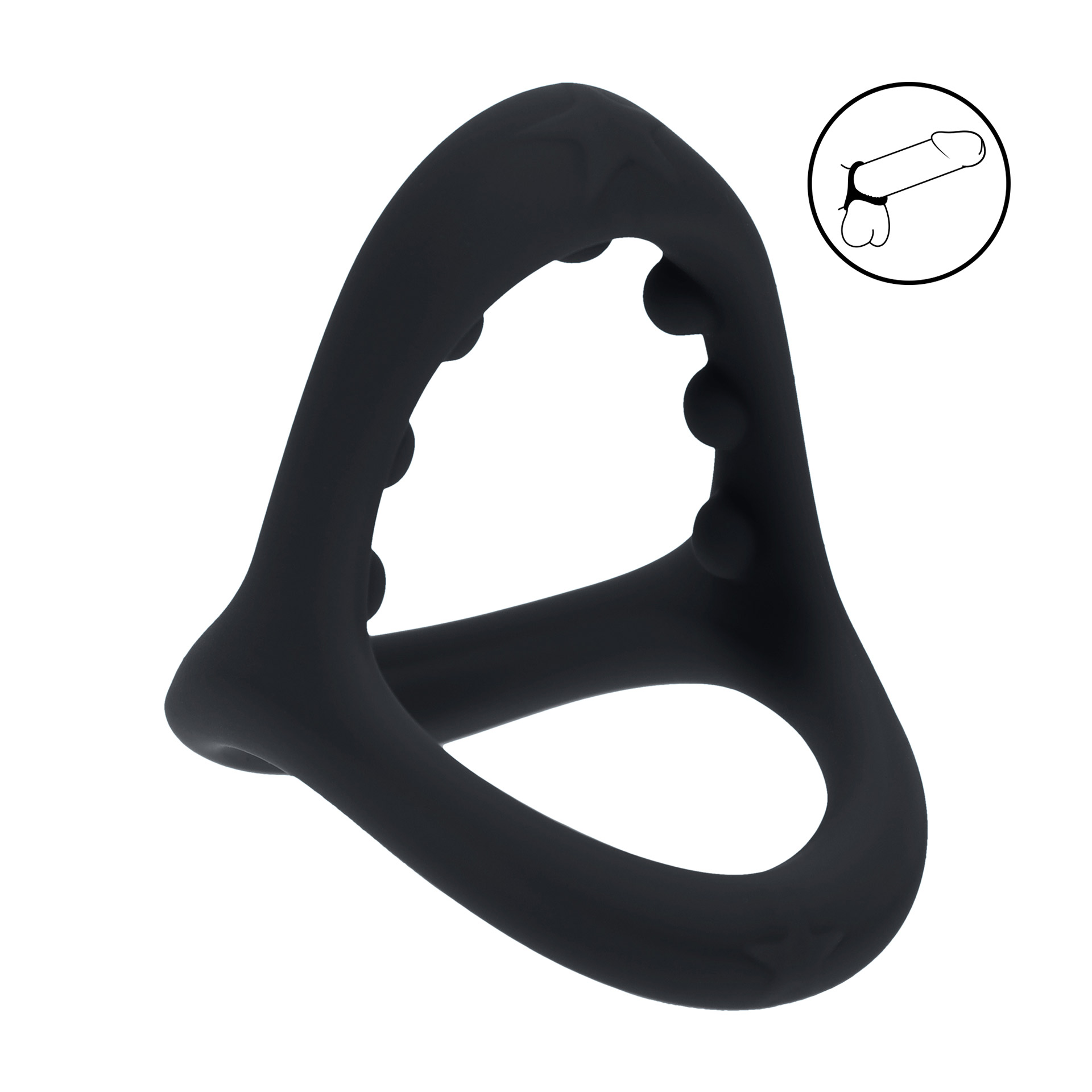 Cockring Soft Bead Grip Silicone