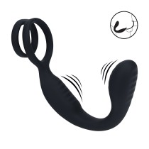 Stimulateur Prostatique Vibrant Double Anneau