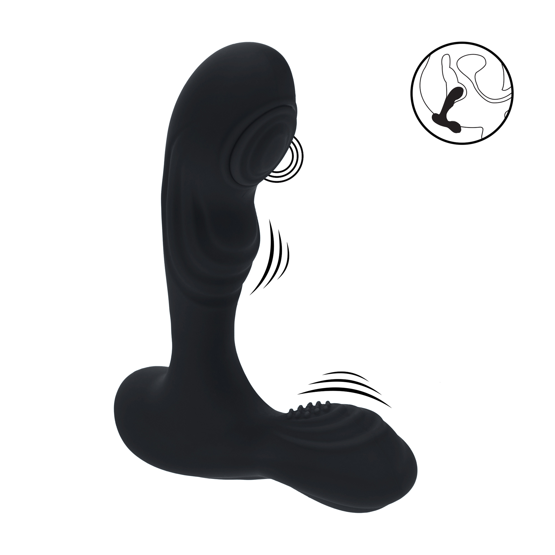 Stimulateur Prostatique Vibration et Tapping