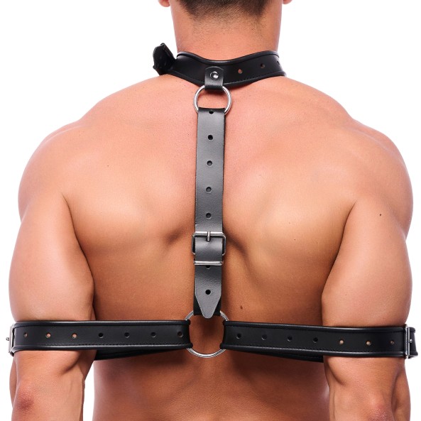 Collier Bondage en Cuir pour Bras