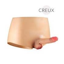 Boxer avec Gode Réaliste Creux Manly