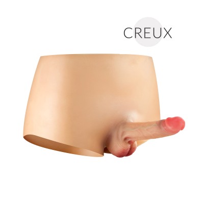Boxer avec Gode Réaliste Creux Manly Image