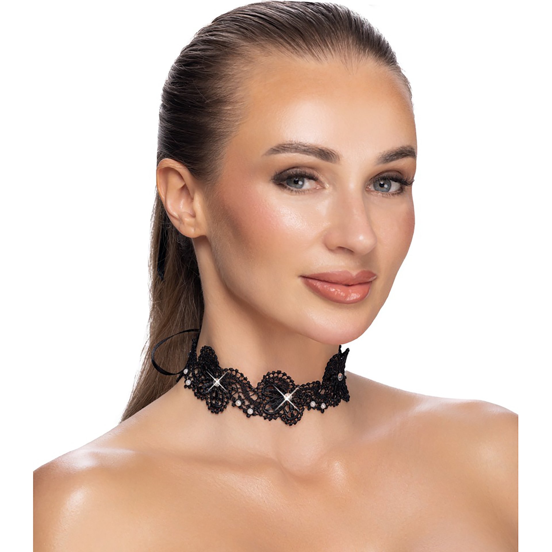Collier Perles Noeud