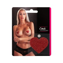 Cache Seins Autocollants Coeur