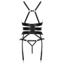 Ensemble Corset Porte-jarretelles et String Ouvert - photo 4
