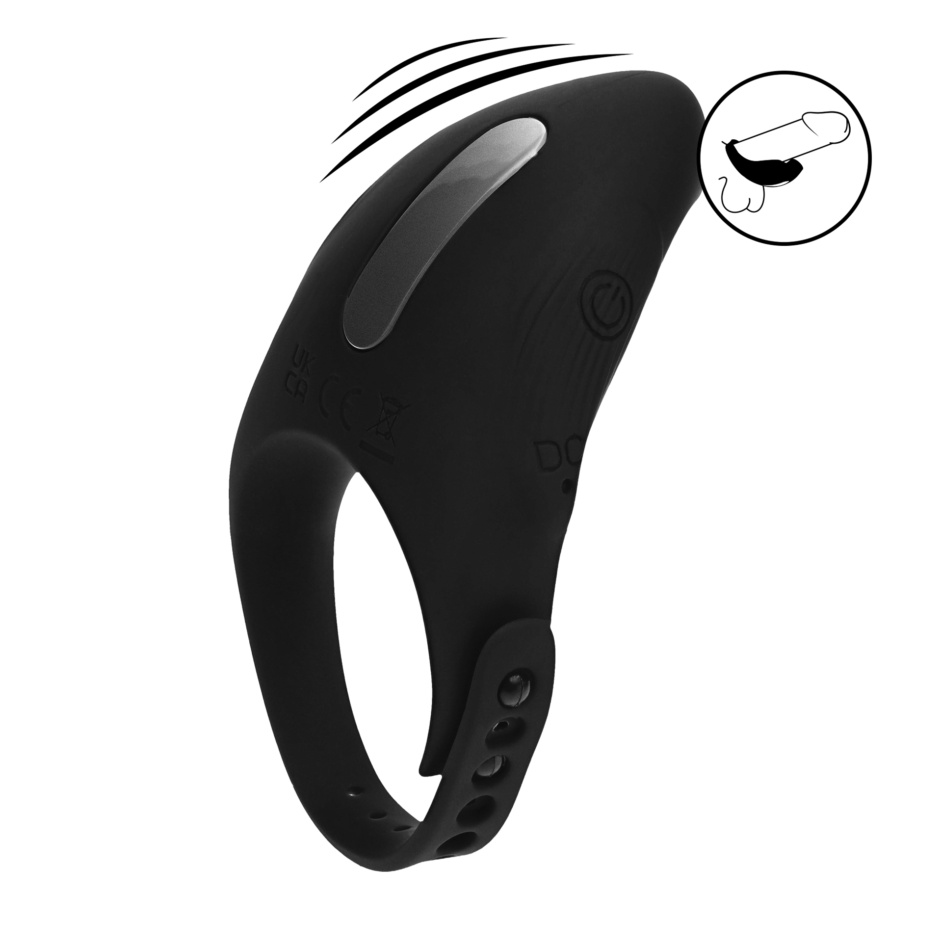 Cockring Silicone Vibrant Ajustable