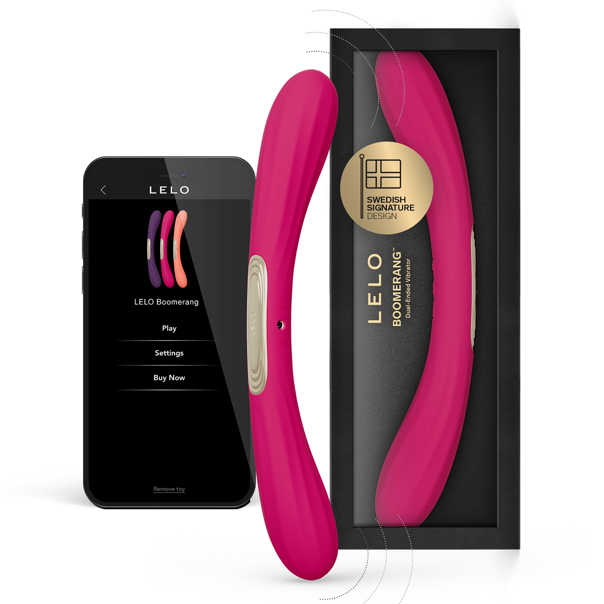 vibromasseur lelo LELO MONA 2 6-function Rechargeable Silicone G-Spot Vibrator Cerise -  Dallas Novelty
