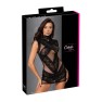 Robe Courte Moulante Dentelle Résille - photo 6