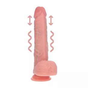 Gode Vibrant et Va-et-vient Silicone Double Densité 20,3 cm