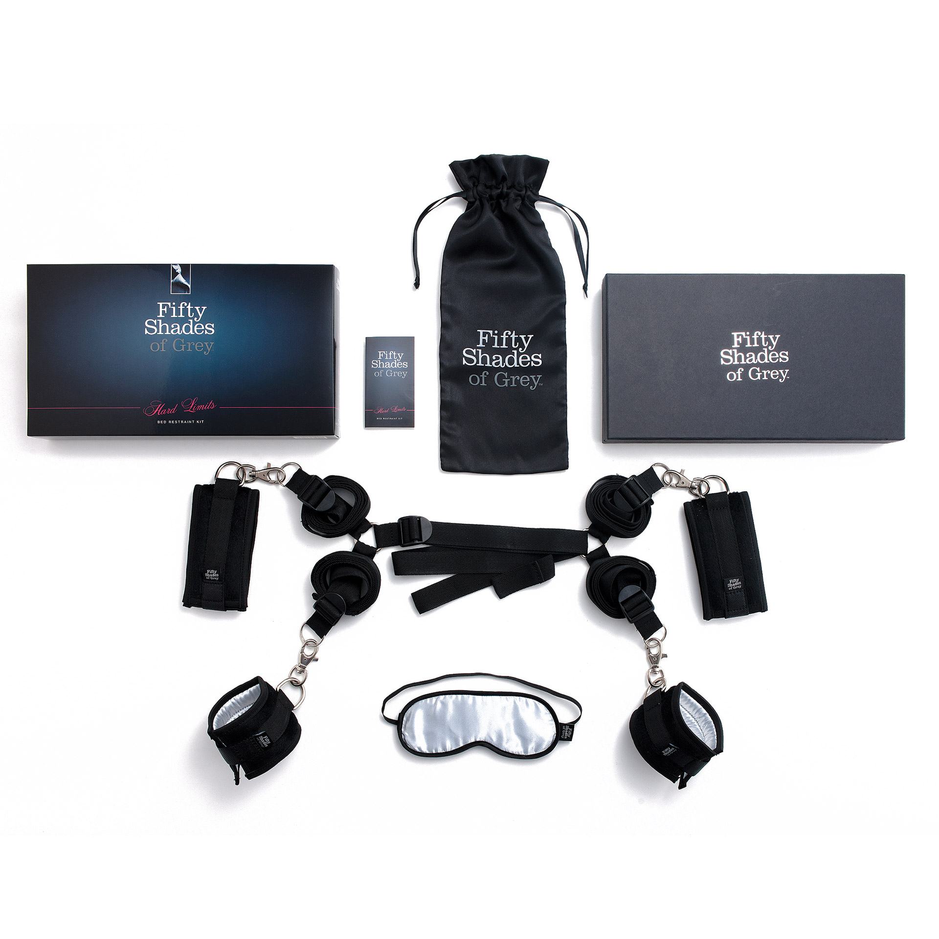 Kit de bondage pour lit - 50 accessoires pour « 50 Nuances de Grey