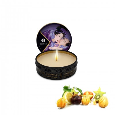 Mini Bougie de Massage Lueur et Caresse Fruits Exotiques
