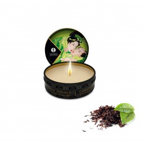 Mini Bougie de Massage Lueur et Caresse Thé Vert