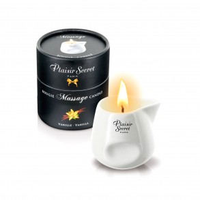Bougie de Massage - Plaisirs Secrets Vanille