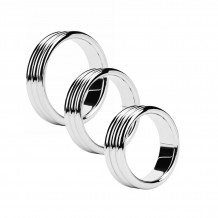 Anneau Metal Ring Triple Steel