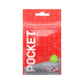 Masturbateur Tenga Pocket Block Edge
