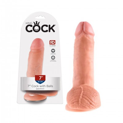 Gode Ventouse Réaliste 18 cm Image