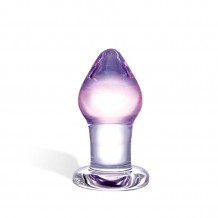 Plug Anal en Verre Amethyst Rain