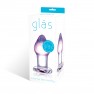 Plug Anal en Verre Amethyst Rain - photo 1