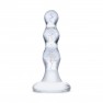 Plug Anal en Verre Triple Play Beaded - photo 0