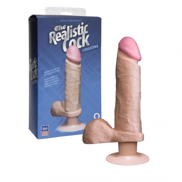 Gode Ventouse Vibrant The Realistic Cock 20cm