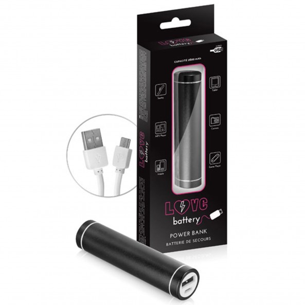 Chargeur Batterie de Secours USB - LOVE BATTERY