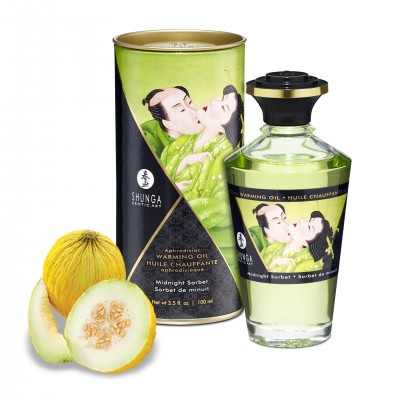 Huile Aphrodisiaque Chauffante Comestible Sorbet de Minuit