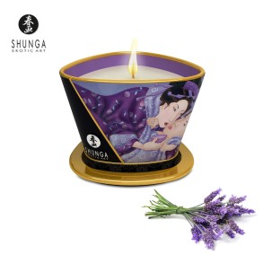 Bougie de Massage Lueur et Caresse Lavande